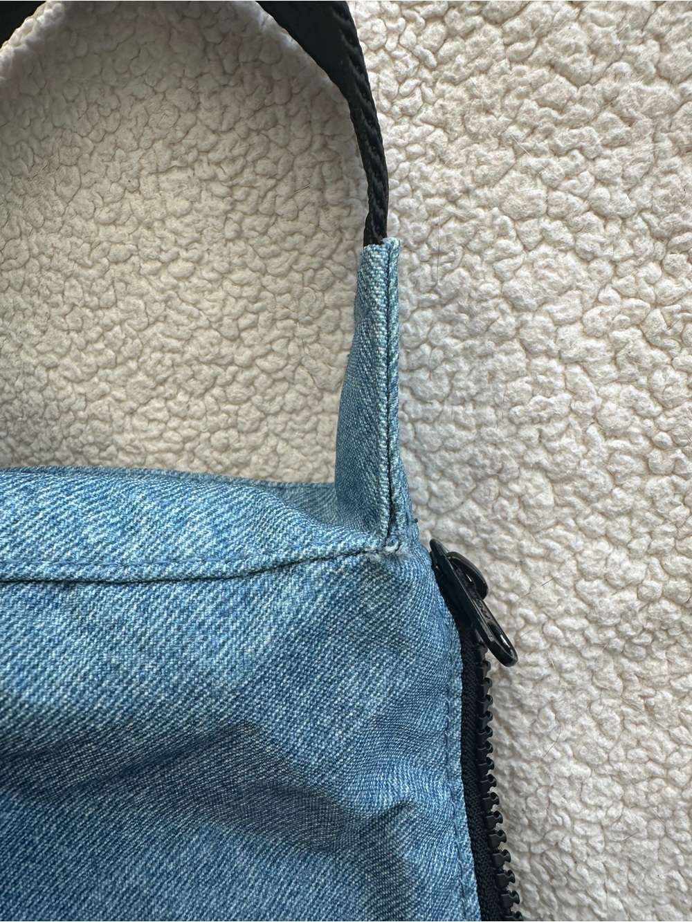 Baggu Digital Denim Medium Cargo Crossbody Bag - Picture 7 of 14